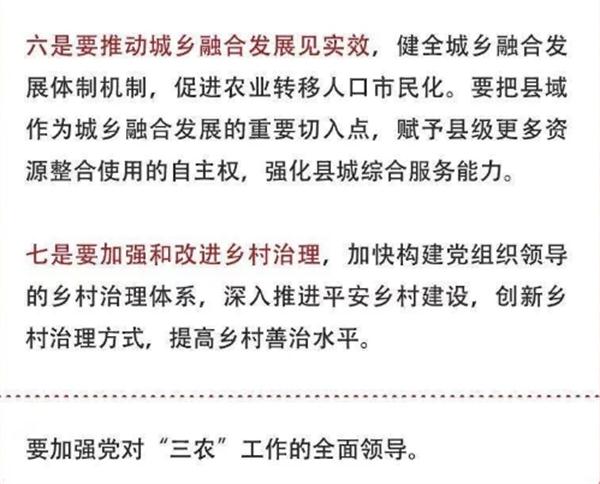 2020年中央農(nóng)村工作會(huì)議精神速覽！(圖5)